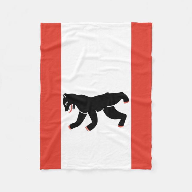 Flag Berlin Fleece Blanket (Vorderseite)