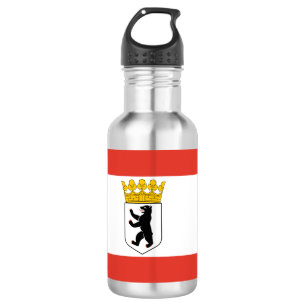 Flag Berlin Stainless Steel Water Flasche Edelstahlflasche