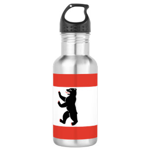 Flag Berlin Stainless Steel Water Flasche Edelstahlflasche