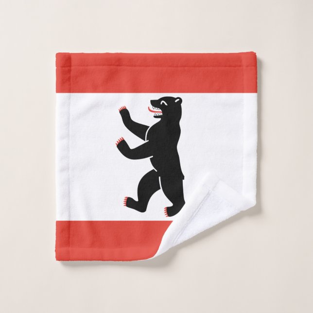 Flag Berliner Waschtuch Waschlappen (Waschlappen)