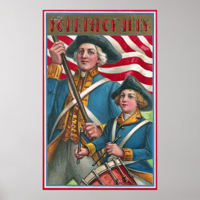 Flag Beyer and Drummer Boy Poster (Vorne)