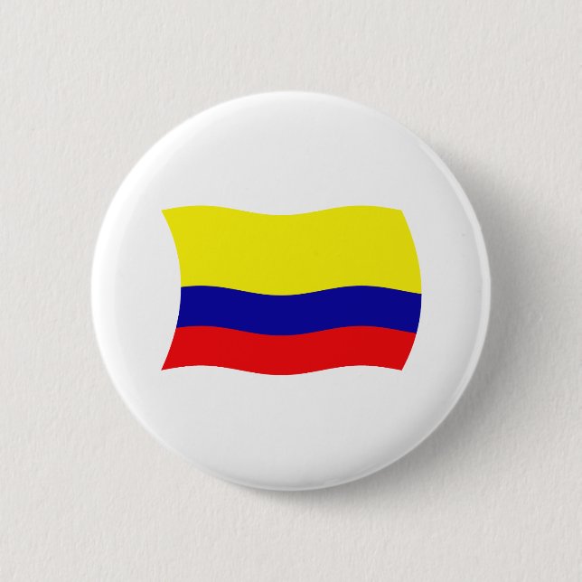 Flag-Button in Kolumbien Button (Vorderseite)