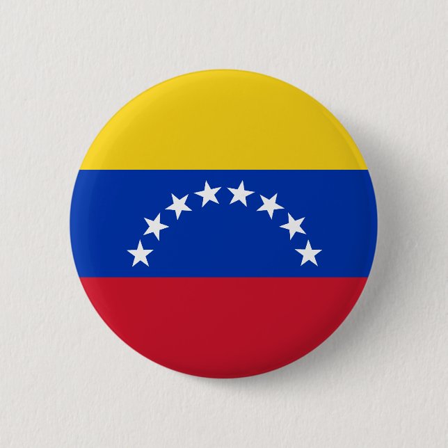 Flag-Button in Venezuela Button (Vorderseite)