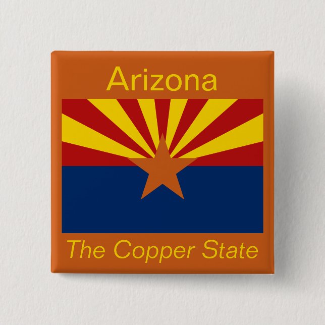Flag-Button von Arizona Button (Vorderseite)