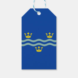 Flag Cambridgeshire (Landkreis UK) - Geschenkmarke Geschenkanhänger