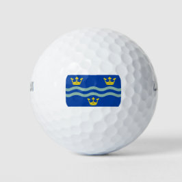 Flag Cambridgeshire (UK Landkreis) Golfball