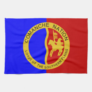 Flag Comanche Nation Handtuch