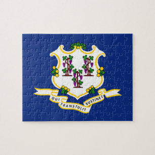 Flag Connecticut State 8x10 Puzzle