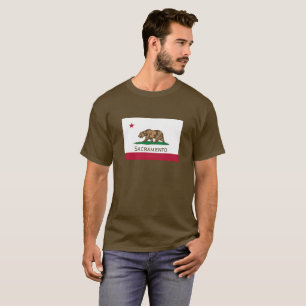 Flag Custom California T-Shirt
