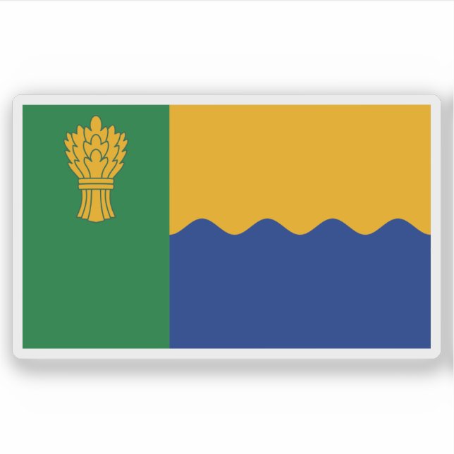 Flag der Grafschaft Moray (Morayshire), Schottland Aufkleber (Vorderseite)