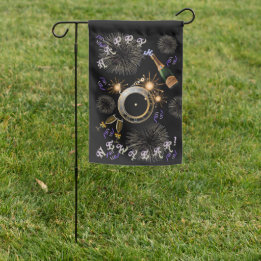 Flag der Neujahrsuhr explodieren