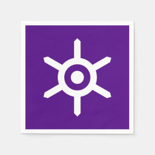 Flag der Präfektur Tokio, Japan Paper Napkins Serviette