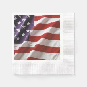 Flag der Staaten Serviette