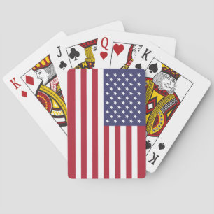Flag der Staaten Spielkarten