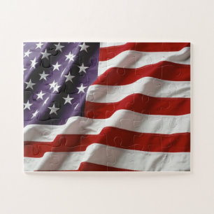 Flag der Staaten - US Flagge Puzzle