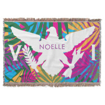 Flag der US-Jungfrau-Inseln, farbenfrohe tropische