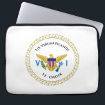 Flag der US-Jungfrau-Inseln USVI St. Croix VI Laptopschutzhülle<br><div class="desc">Die US Jungfrau Islands Flag USVI St. Croix VI Laptop Sleeve ist ein großartiger Weg, um die schöne Fahne der US Jungfrau Islands täglich zu genießen oder als Geschenk zu geben. Die Flagge der Jungfrau der Vereinten Staaten wurde am 17. Mai 1921 adoptiert. Dieses Design repräsentiert die US Jungfrau Islands...</div>