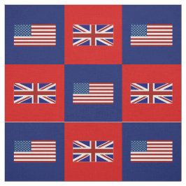 Flag der Vereinten Staaten, britische Flagge auf b Stoff