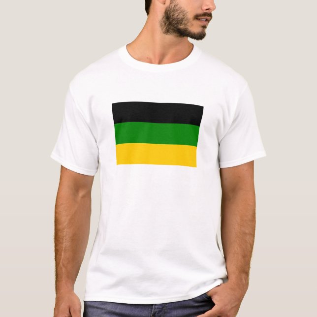 Flag des Afrikanischen Nationalkongresses T-Shirt (Vorderseite)