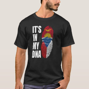 Flag des DNA-Erbes in Tschechien und Kiribati T-Shirt