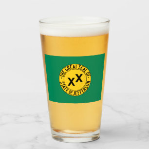 Flag des vorgeschlagenen US-Staat von Jefferson Glas