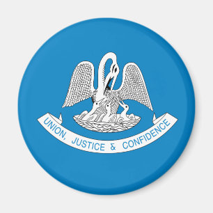 Flag-Design LOUISIANA - Magnet