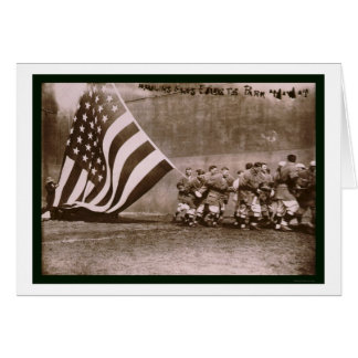 Flag Ebbets Park Baseball 1914