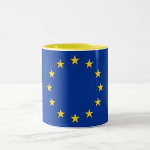 Flag Europäische Tasse Gewerkschaft