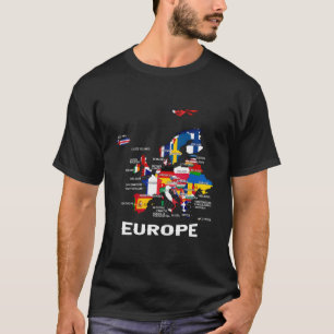 "Flag Europe Flags Map Europe" T-Shirt