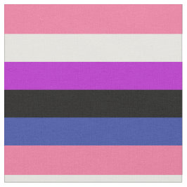 Flag Fabric Genderfluid Stoff