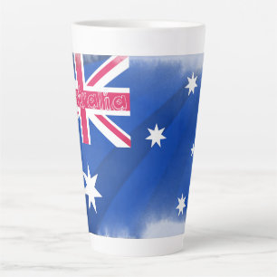 Flag Fadeunter für das künstlerische Australien Milchtasse