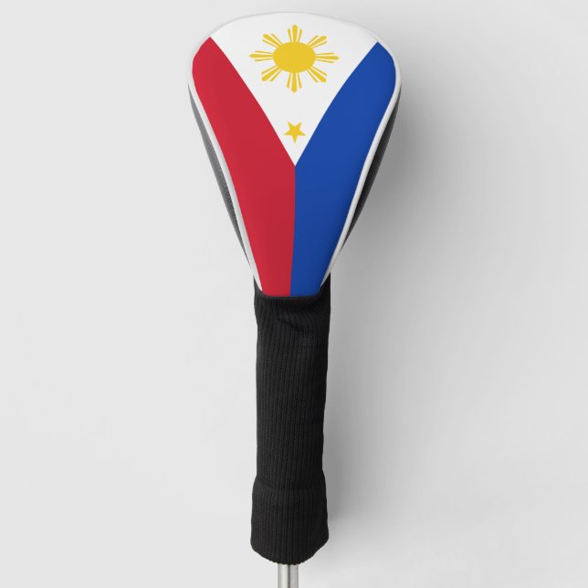 Flag Filipino Flag Philippinen Golf Headcover (Vorderseite)