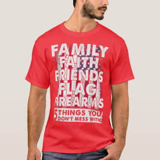 Flag Flag Flag Flag für fünf Familienfreunde nicht T-Shirt