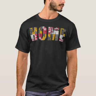 Flag-Flag-Zuhause-Liebe T-Shirt