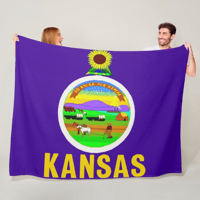 Flag Fleece Blanket (Beispiel)