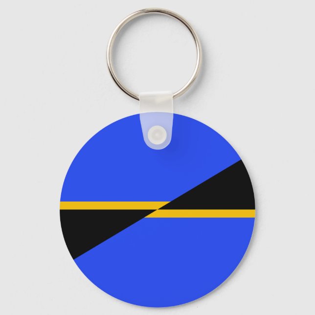 Flag Folsom, Kalifornien Schlüsselanhänger (Vorderseite)