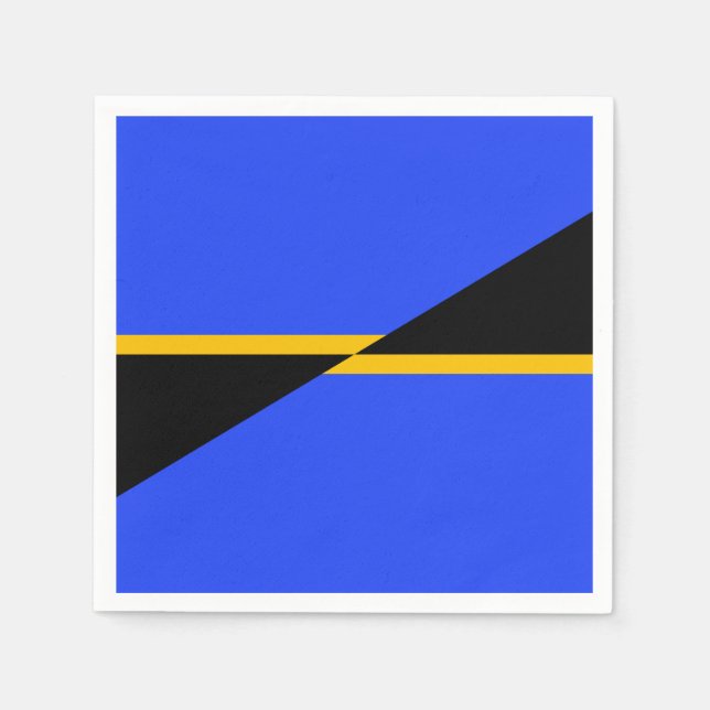 Flag Folsom, Kalifornien Serviette (Vorderseite)