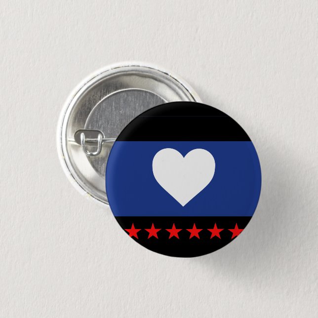 Flag "Foot Pride" Button (Vorne & Hinten)