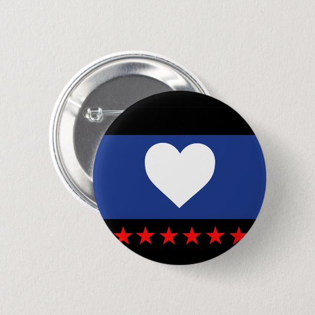Flag "Foot Pride" Button (Vorne & Hinten)