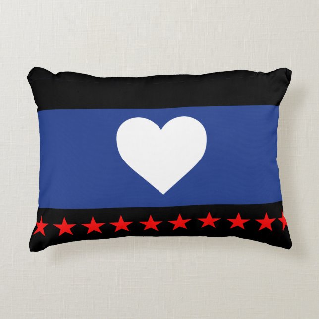 Flag "Foot Pride" Dekokissen (Vorderseite)