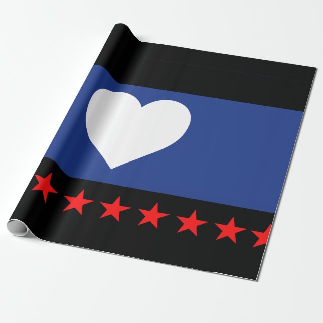 Flag "Foot Pride" Geschenkpapier (Ungerollt)