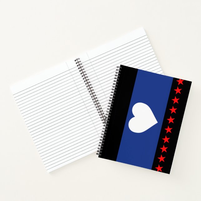 Flag "Foot Pride" Notizbuch (Innenseite)