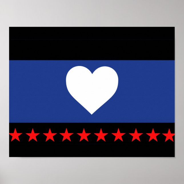 Flag "Foot Pride" Poster (Vorne)
