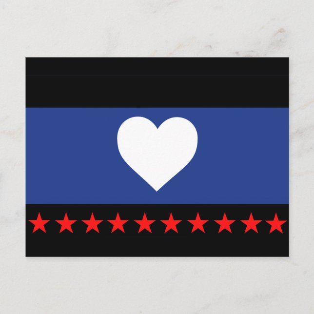 Flag "Foot Pride" Postkarte (Vorderseite)