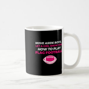 Flag Football Girl 1 Kaffeetasse
