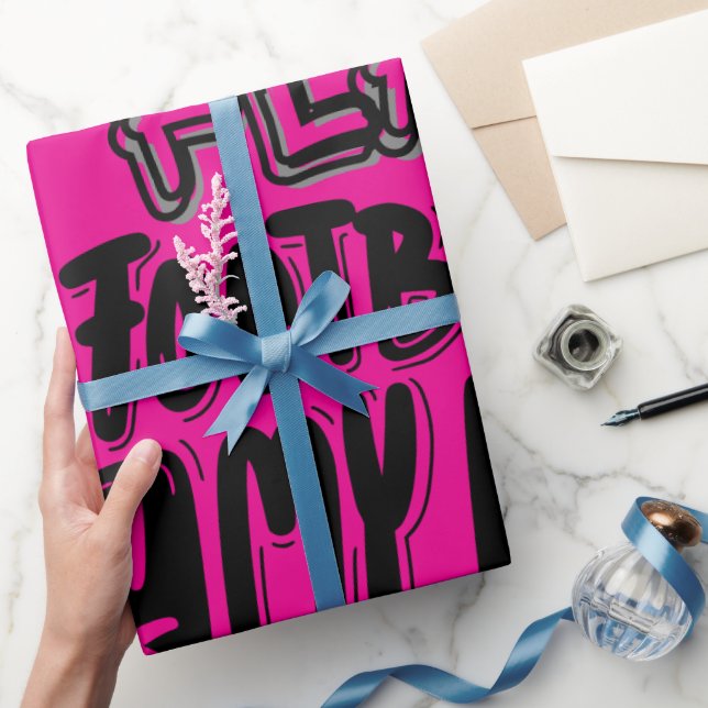 Flag Football Is My Life Geschenkpapier (Schenken)