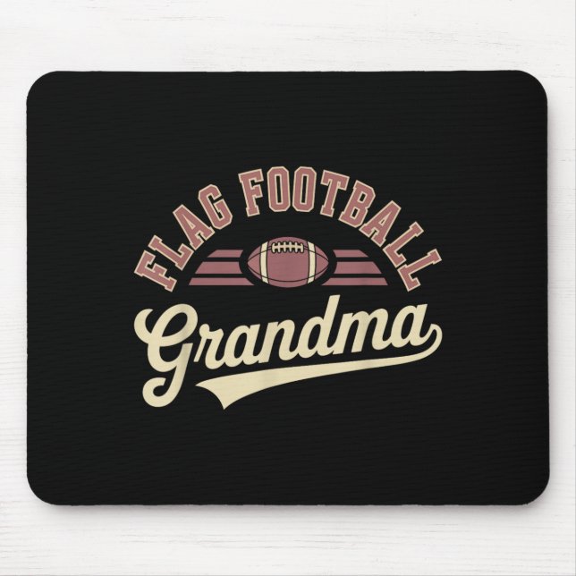 Flag Football Oma Design Mousepad (Vorne)