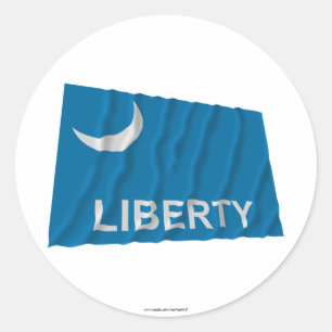 Flag Fort Moultrie Runder Aufkleber