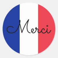 Flag France Colors Merci