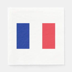 Flag France Paper Napkins Serviette